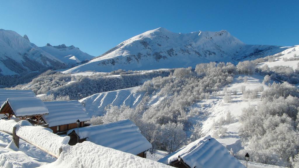 Residence Goelia Les Chalets Des Ecourts Saint-Jean-d'Arves Rum bild
