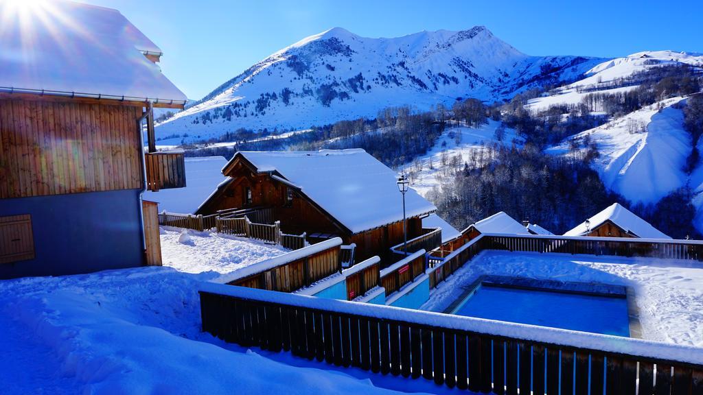 Residence Goelia Les Chalets Des Ecourts Saint-Jean-d'Arves Exteriör bild
